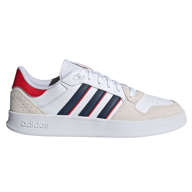 Tênis Adidas Breaknet Plus M FY9649 branco multicolorido