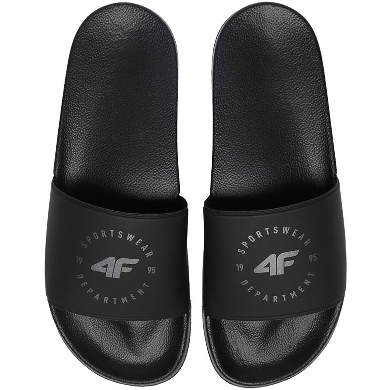 Chinelos masculinos 4F pretos H4L21 KLM002 21S