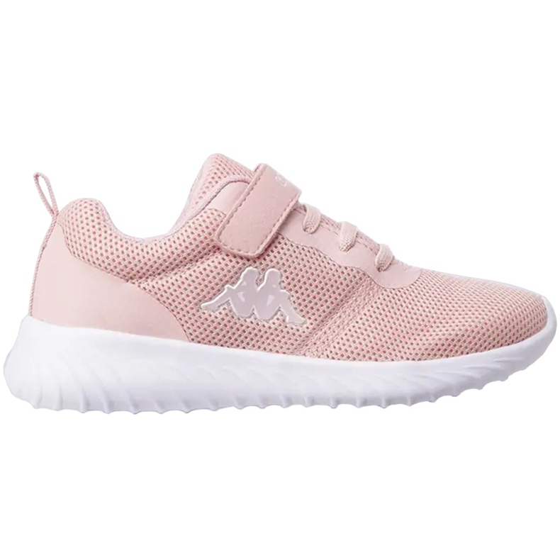 Sapatos infantis Kappa Ces K rosa e branco 260798K 2110