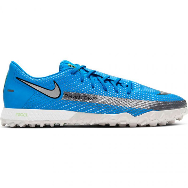 Chuteira Nike React Phantom Gt Pro Tf M CK8468 400 azul azul Chuteira Nike React Phantom Gt Pro Tf M CK8468 400 azul azul