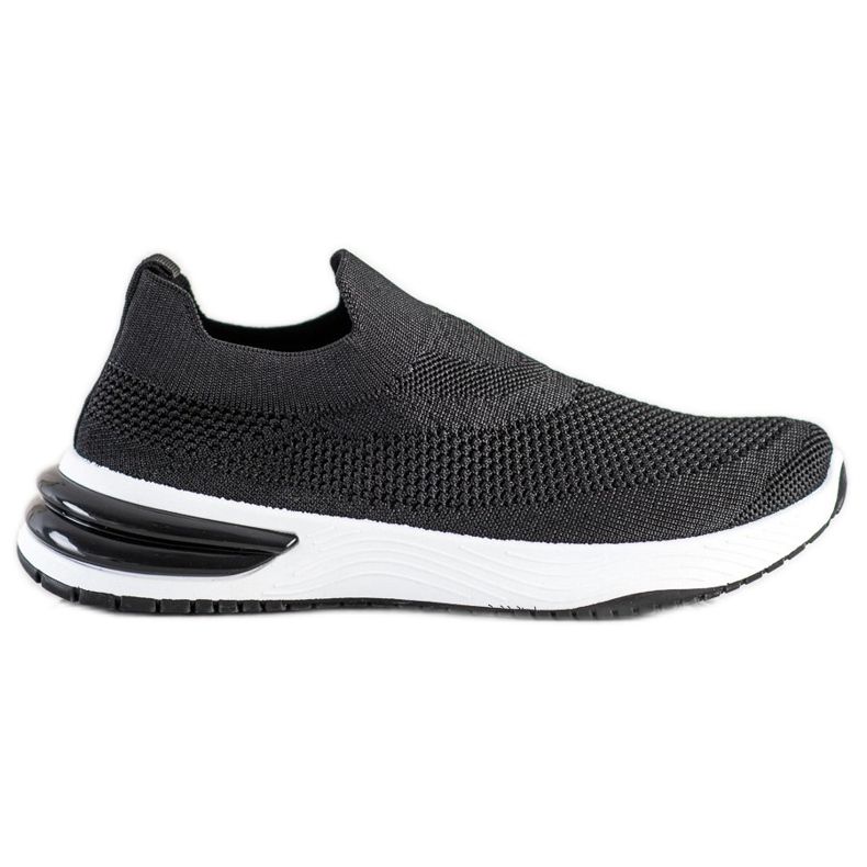 SHELOVET Tênis Slip-on preto