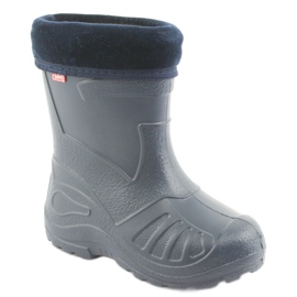 Botas de chuva azul marinho Befado infantil 162P103 azul-marinho