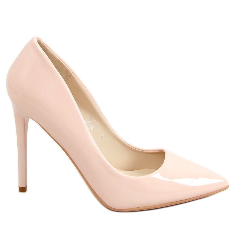 Stilettos bege feminino NF-50P Beige