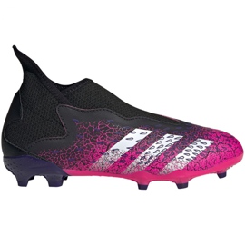 Chuteiras Adidas Predator Freak.3 Ll Fg Jr FW7529 multicolorido rosa