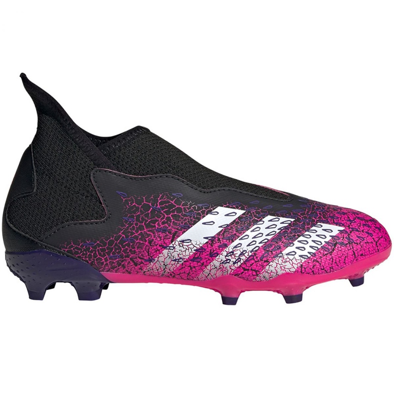 Chuteiras Adidas Predator Freak.3 Ll Fg Jr FW7529 multicolorido rosa