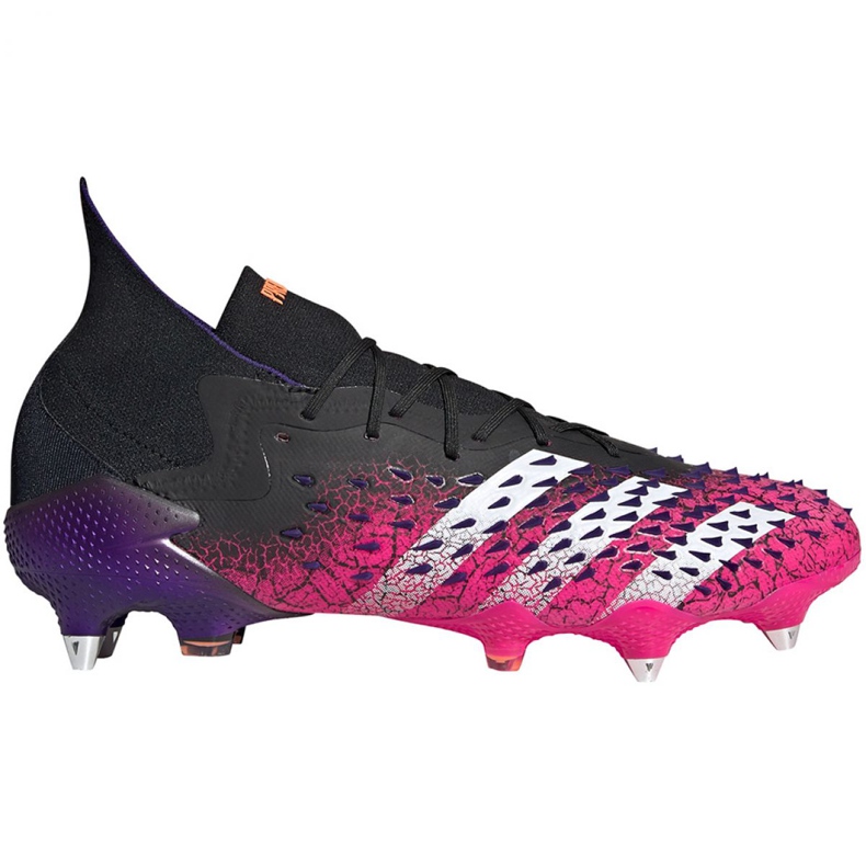 Chuteiras Adidas Predator Freak.1 Sg M FW7243 multicolorido rosa