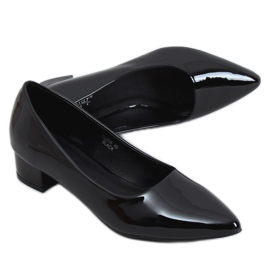 Black Pumps de salto baixo preto CC206P preto