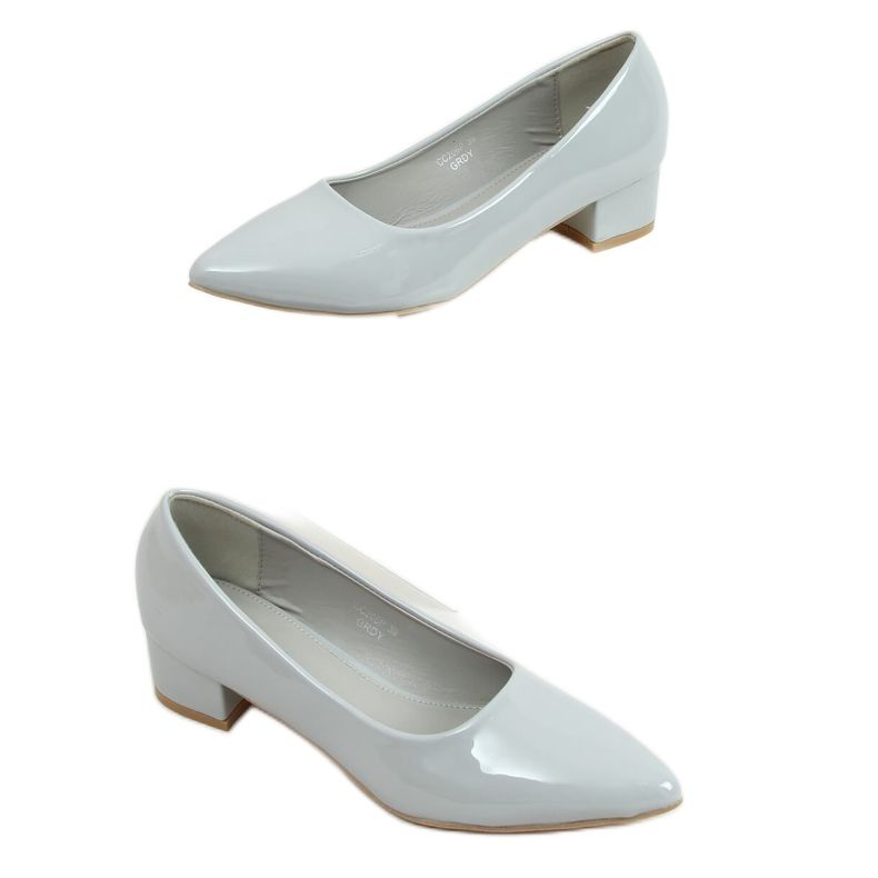 Cinza Bombas de salto baixo cinza CC206P Cinza