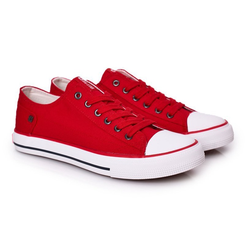 Tênis masculino Big Star DD174274 vermelho