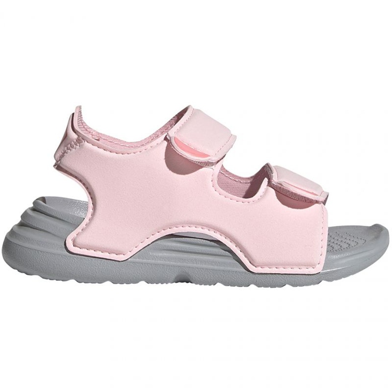 Sandálias adidas Swim Sandal I Jr FY8065 ['azul marinho', 'rosa'] rosa