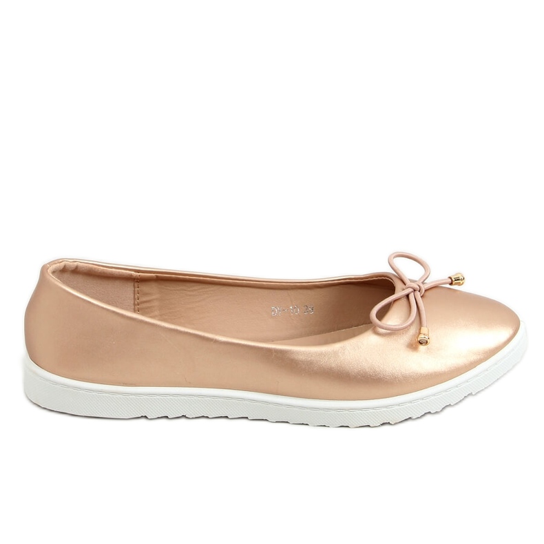 Bailarinas femininas Champagne DY-10 Champagne rosa
