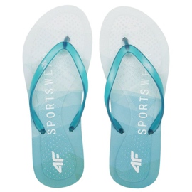 Flip-flops 4F W H4L21-KLD003 48S azul verde