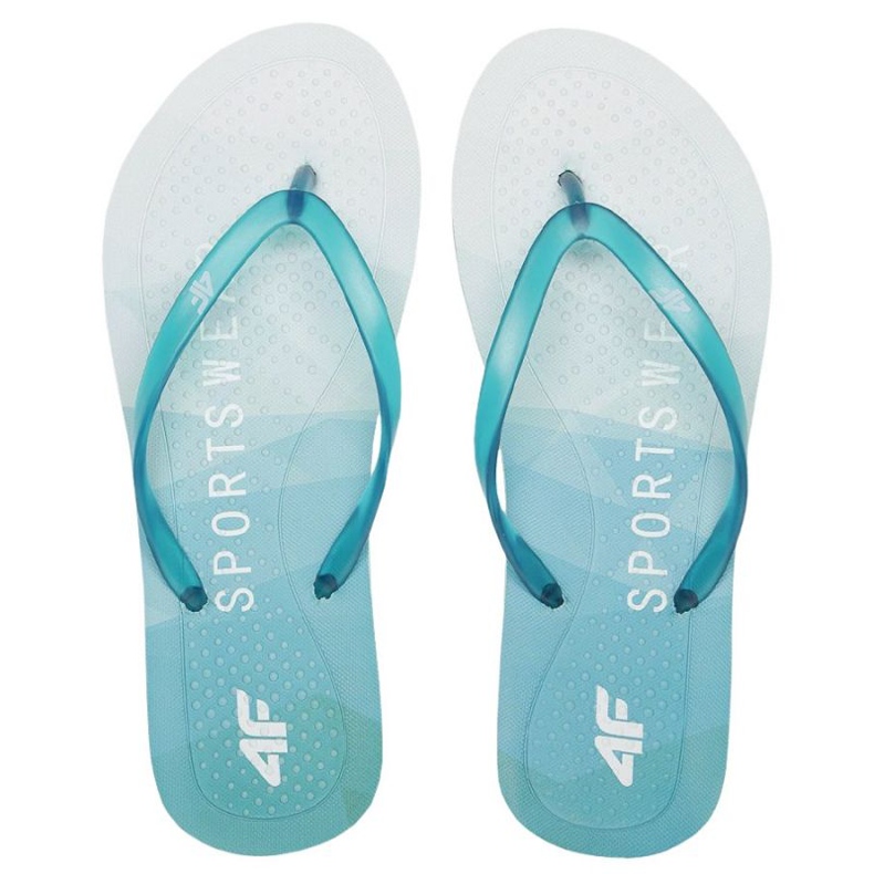 Flip-flops 4F W H4L21-KLD003 48S azul verde