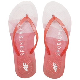 4F W H4L21-KLD003 62S flip-flops vermelho