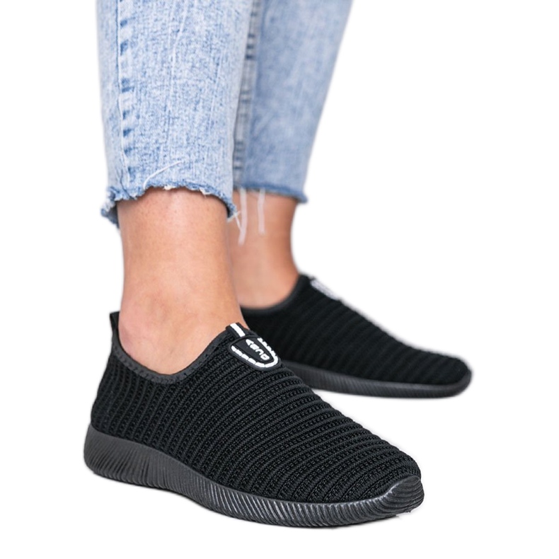 Tênis Esportivos Pretos Faça isso