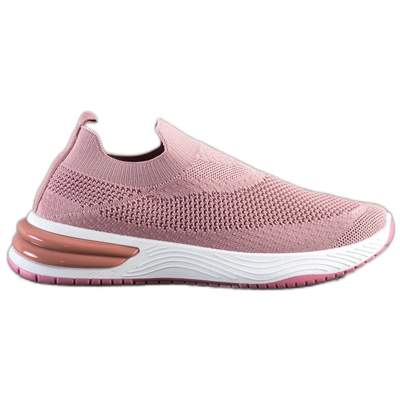 SHELOVET Tênis Slip-on rosa
