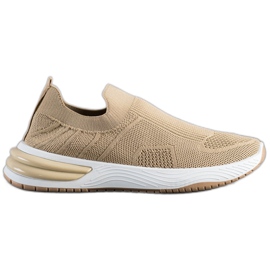 SHELOVET Tênis Openwork Slip-on marrom