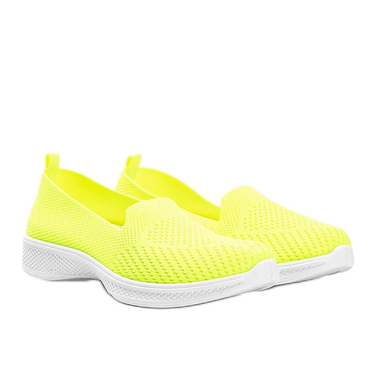 Tênis verde neon Slip On Jamaica