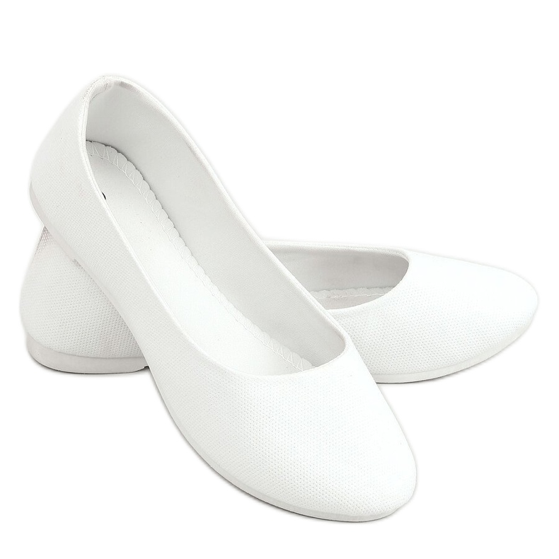 Bailarinas femininas brancas JX38 White branco