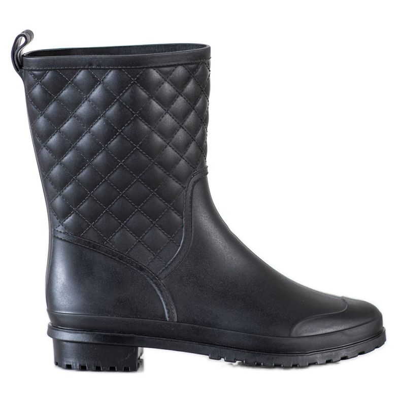 SHELOVET Wellies acolchoados preto