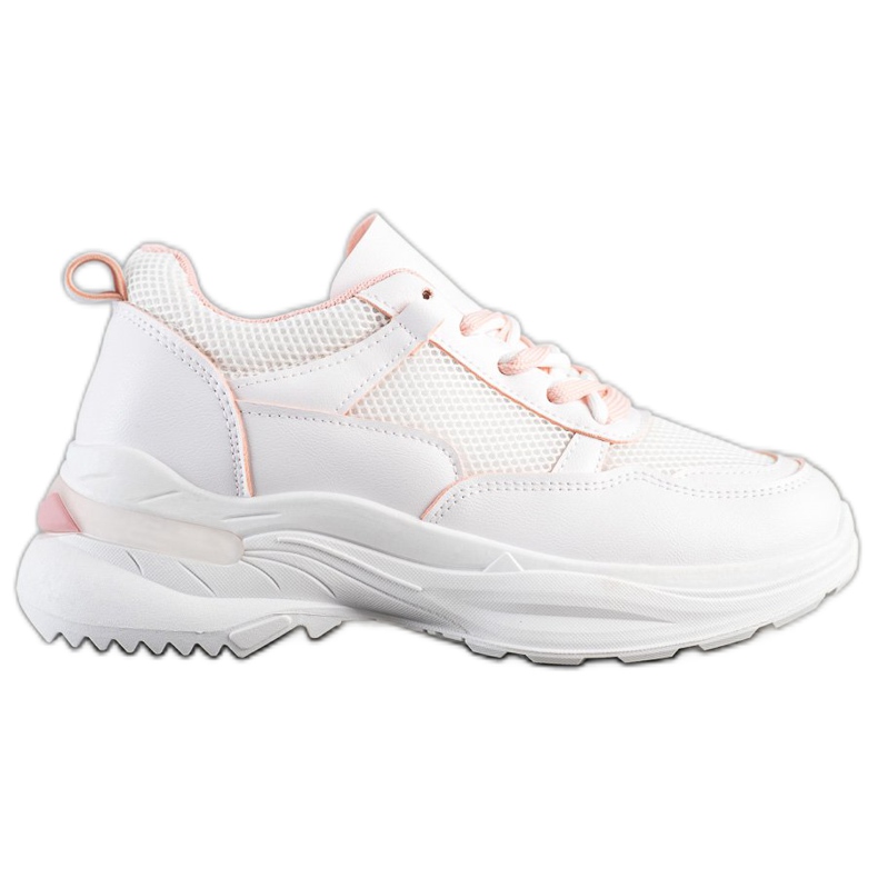 SHELOVET Tênis Branco Estiloso