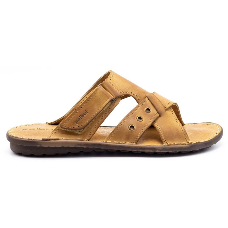 Polbut Chinelos masculinos SA05 vermelho laranja