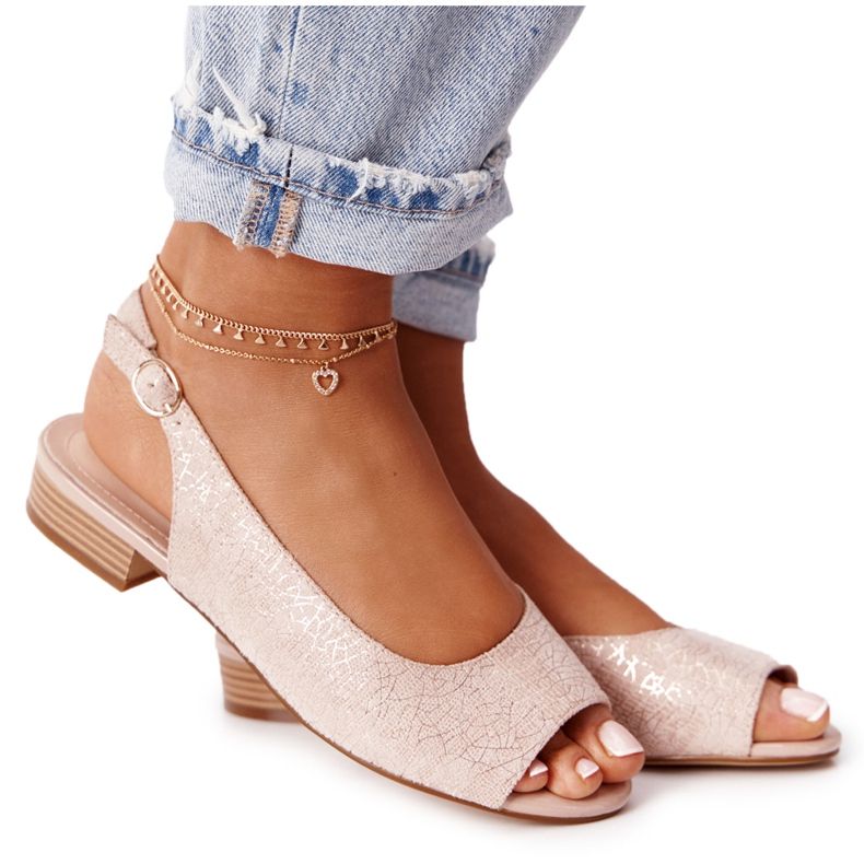 Sandálias de salto alto camurça Sergio Leone SK807 rosa