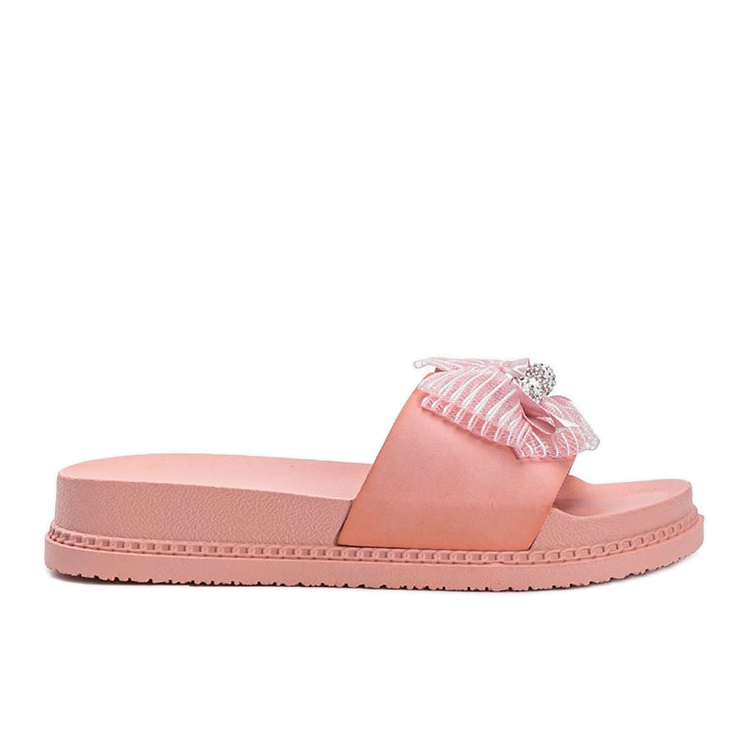 Chinelos rosa com laço Dido Chinelos rosa com laço Dido