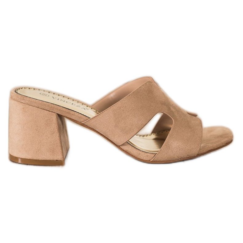 Chinelos VINCEZA bege