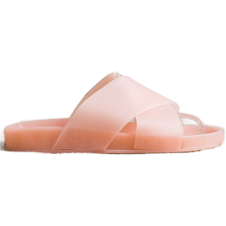 SHELOVET Chinelos de borracha elegantes rosa