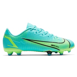 Chuteiras Nike Vapor 14 Academy Mg Jr CV0811-403 azul esverdeado verde