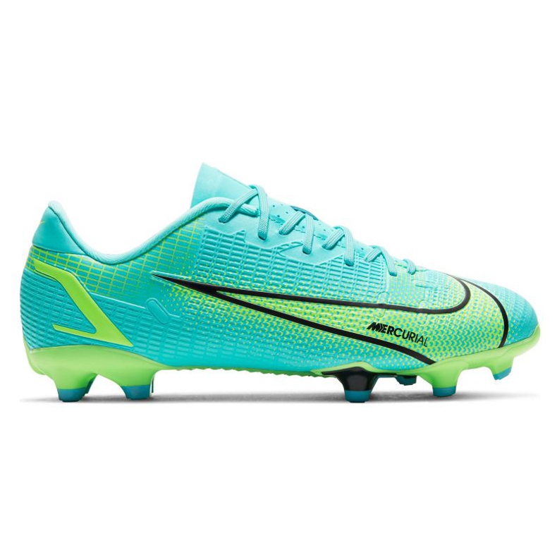 Chuteiras Nike Vapor 14 Academy Mg Jr CV0811-403 azul verde verde