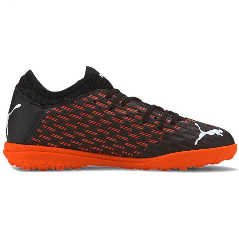 Chuteiras Puma Future 6.4 Tt Jr 106209 01 azul, preto, laranja preto