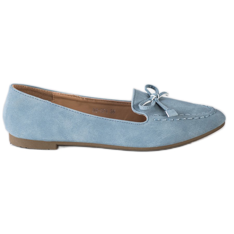Nio Nio Mocassins azuis elegantes azul