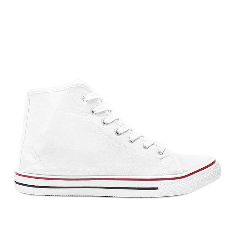 Tênis feminino branco Gampa tornozelo