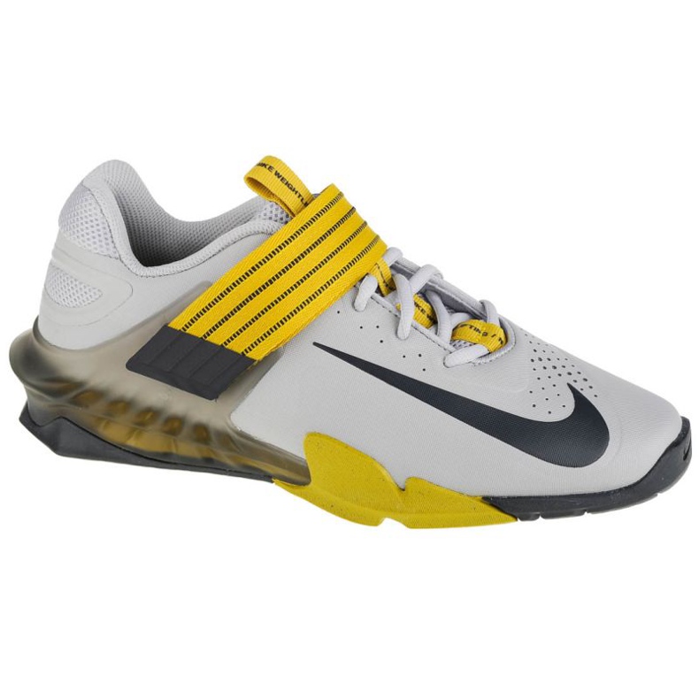 Sapato Nike Savaleos M CV5708-007 branco cinza amarelo