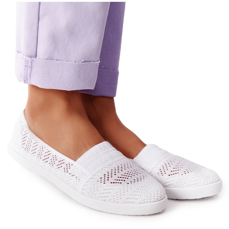 Tênis Openwork Slip-On White Chillout branco Tênis Openwork Slip-On White Chillout branco