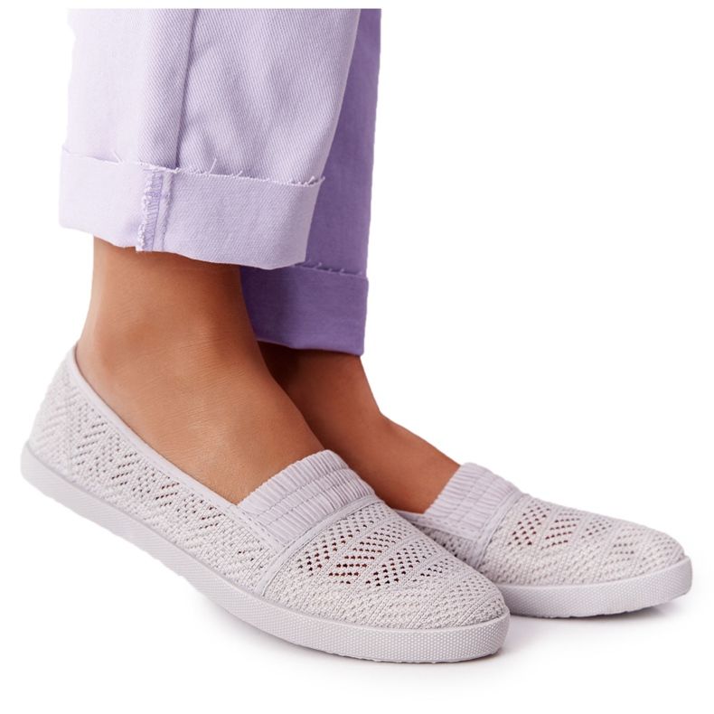 Tênis Openwork Slip-On Grey Chillout cinza