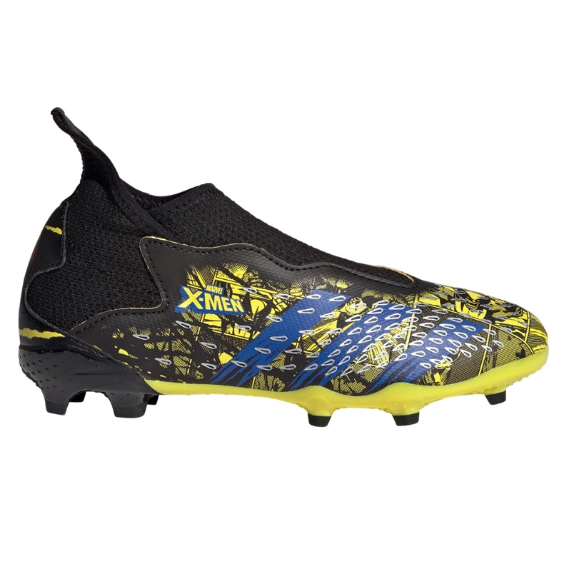 Chuteiras Adidas Predator Freak.3 Ll Fg Jr GZ7553 multicolorido amarelo