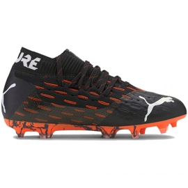 Chuteiras Puma Future 6.1 Netfit Fg Ag Jr 106200 01 multicolorido preto