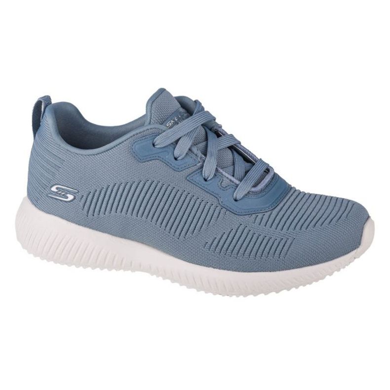 Skechers Bobs Squad-Tough Talk W 32504-LTBL Shoes preto azul