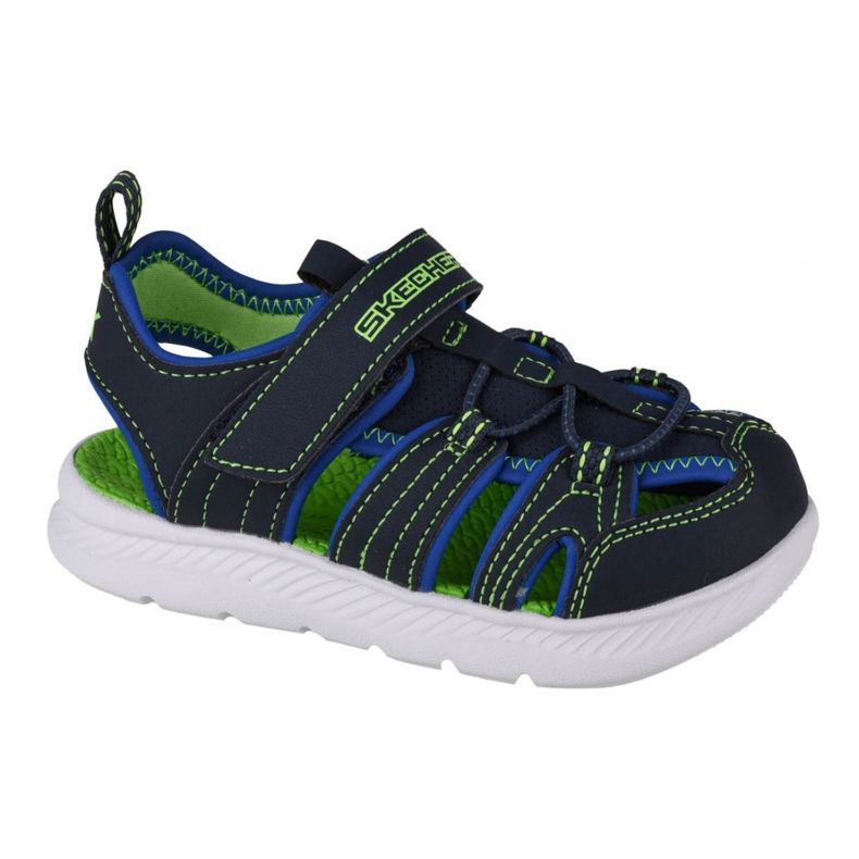 Skechers C-Flex Sandal 2.0 Heat Blast Jr 400041N-NVLM preto azul marinho