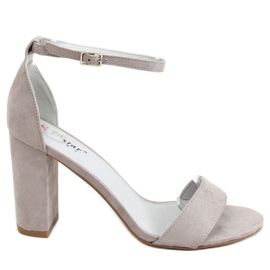 Sandálias cinza no post AF03P cinza