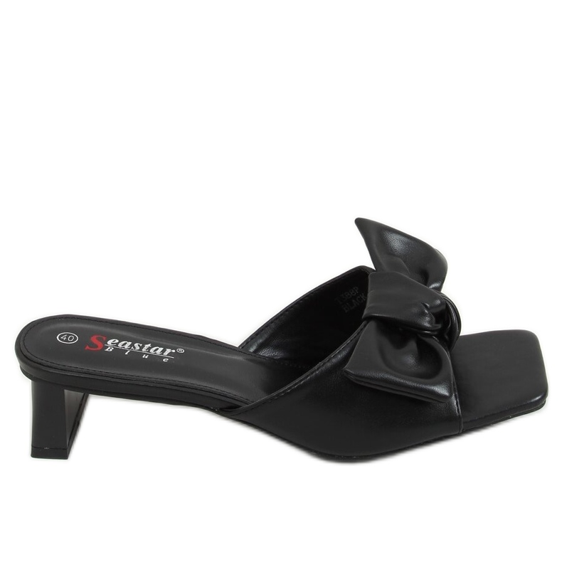 Salto de grife preto T388P Preto