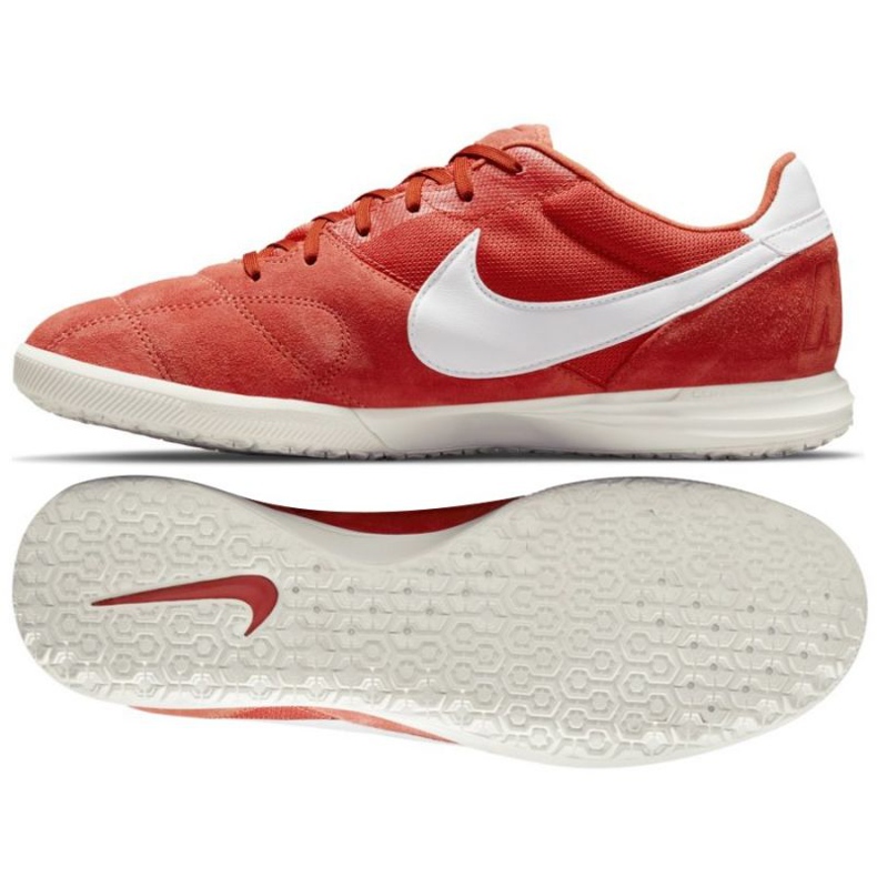 Chuteiras Nike Premier 2 Sala Ic M AV3153 800 vermelho