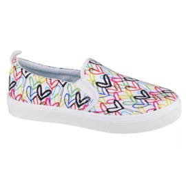 Skechers Poppy Drippin Love W 155503-WMLT branco preto azul rosa multicolorido verde amarelo