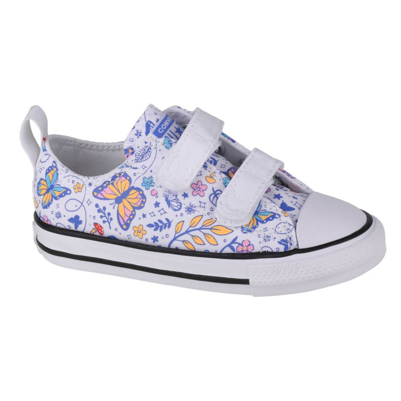 Converse Chuck Taylor All Star 2V Ox Jr 770655C branco azul marinho