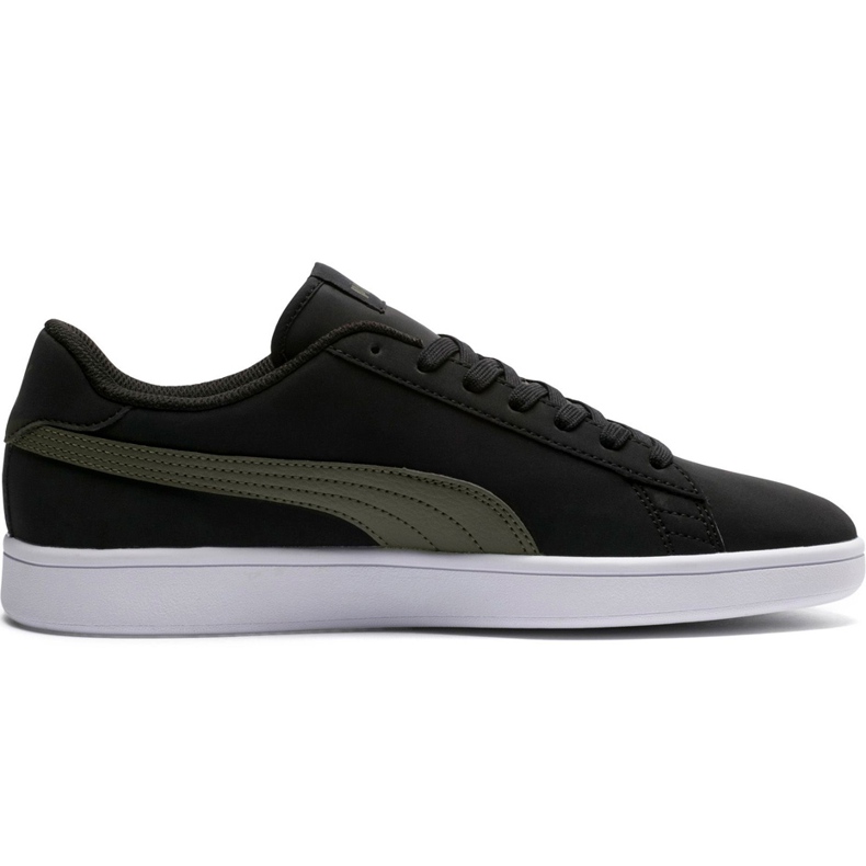 Sapatos masculinos Puma Smash v2 Buck preto 365160 05 cáqui