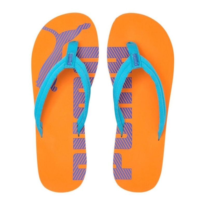 Chinelos Puma Epic Flip v2 laranja 360248 52 azul