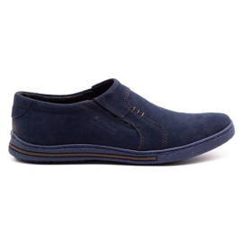 Polbut Sapatos masculinos 334Z azul marinho azul-marinho